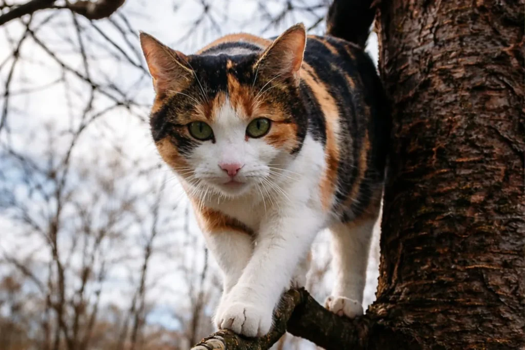 Katze bei "I hob an Vogel" in Brixlegg / Tirol