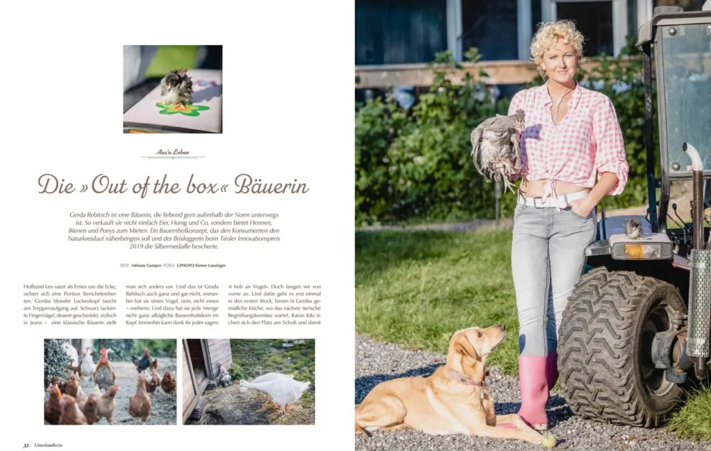 Pressebericht Unterlandlerin Winterausgabe 2022